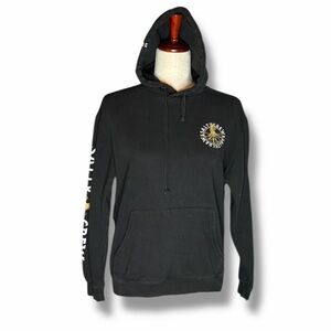 Salty Crew Black Octopus Graphic Hooded Pullover Sweatshirt